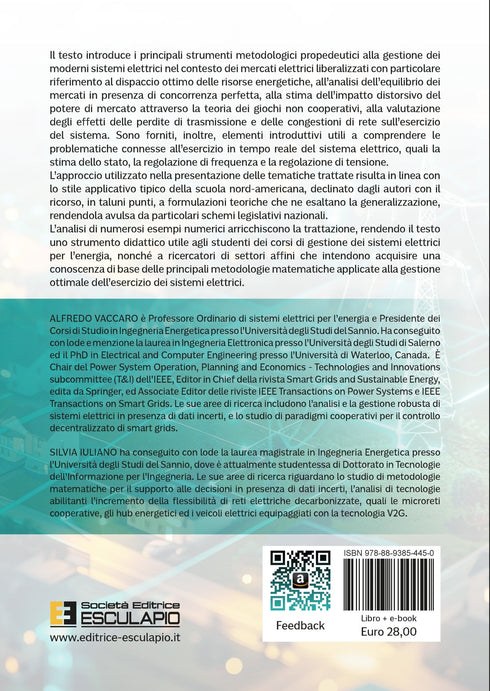 VACCARO IULIANO - Metodi matematici per la gestione dei sistemi elettrici
